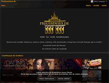Tablet Screenshot of preussensex.de